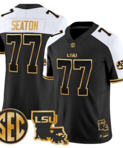 LSU 2026 Louisiana Patch Gold Vapor Limited Jersey - Stitched by Digigearus