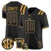 LSU 2026 Louisiana Patch Gold Vapor Limited Jersey - Stitched by Digigearus