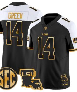 LSU 2026 Louisiana Patch Gold Vapor Limited Jersey - Stitched by Digigearus