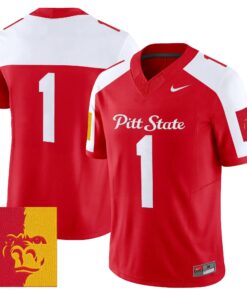 Pittsburg State Athletics 2026 Vapor Limited Jersey - Stitched 53 Pittsburg State Athletics 2026 Vapor Limited Jersey - Stitched by Digigearus