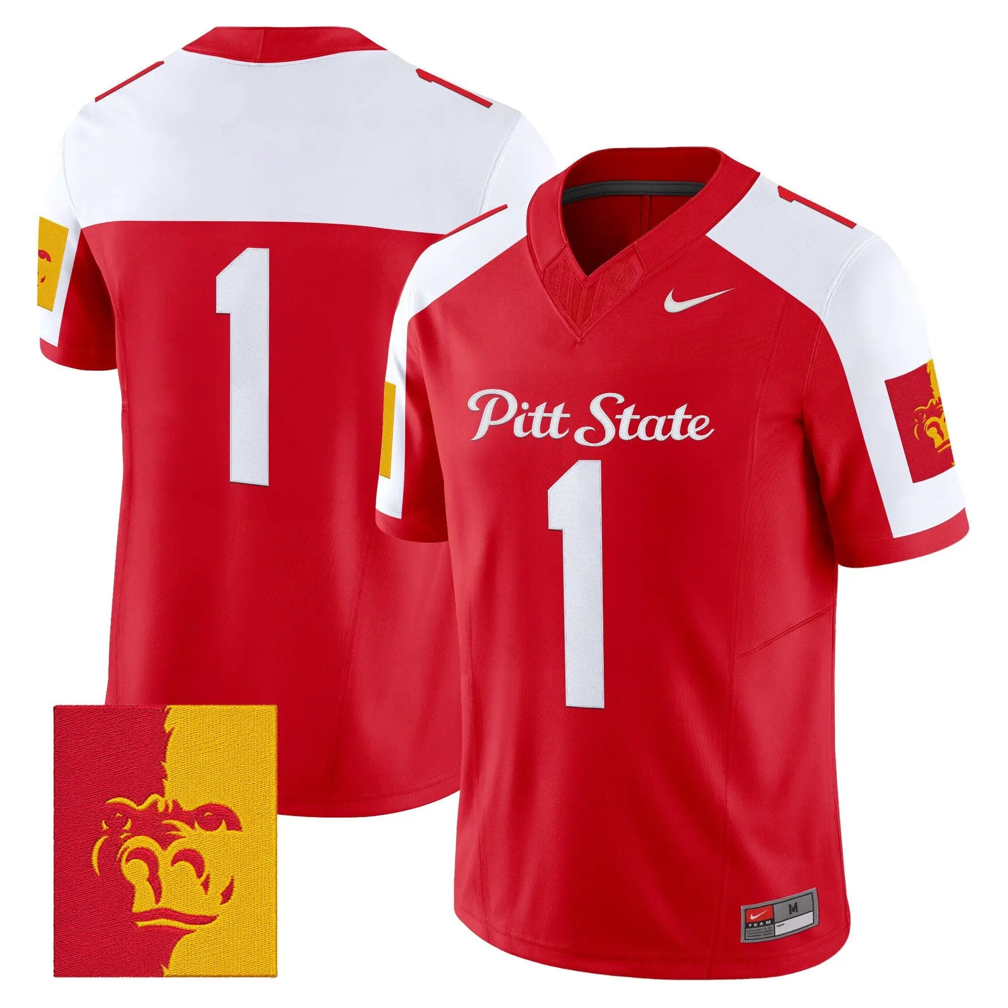 Pittsburg State Athletics 2026 Vapor Limited Jersey - Stitched 27 Pittsburg State Athletics 2026 Vapor Limited Jersey - Stitched by Digigearus