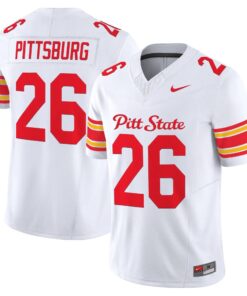 Pittsburg State Athletics 2026 Vapor Limited Jersey - Stitched 43 Pittsburg State Athletics 2026 Vapor Limited Jersey - Stitched by Digigearus
