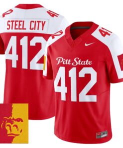Pittsburg State Athletics 2026 Vapor Limited Jersey - Stitched 46 Pittsburg State Athletics 2026 Vapor Limited Jersey - Stitched by Digigearus