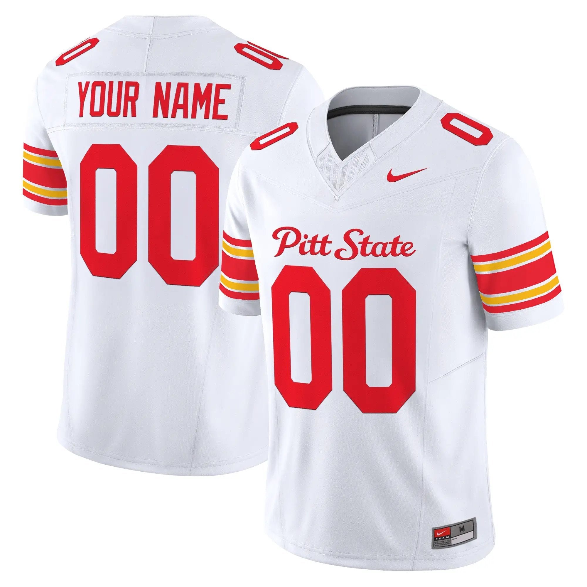 1786594061d6122f637b - Malcom Terry Pittsburg State Athletics 2026 Vapor Limited Custom Jersey - Stitched by Digigearus