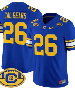 California Golden Bears Throwback Vapor Limited Jersey - Stitched 16 California Golden Bears Throwback Vapor Limited Jersey - Stitched by Digigearus