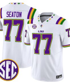 LSU 2026 "Mardi Gras Edition'' Vapor Limited Jersey - Stitched by LSU Tigers