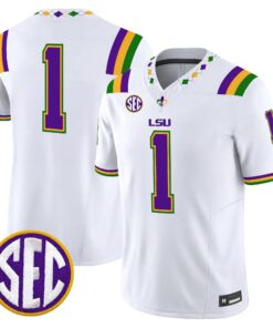 LSU 2026 "Mardi Gras Edition'' Vapor Limited Jersey - Stitched by LSU Tigers