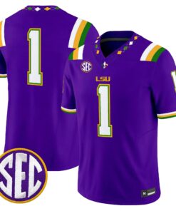 LSU 2026 "Mardi Gras Edition'' Vapor Limited Jersey - Stitched by LSU Tigers