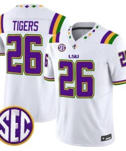 LSU 2026 "Mardi Gras Edition'' Vapor Limited Jersey - Stitched by LSU Tigers