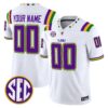 LSU 2026 "Mardi Gras Edition'' Vapor Limited Custom Jersey - Stitched by LSU Tigers