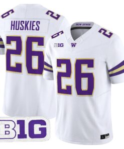 Washington Huskies 2026 Vapor Limited Jersey - Stitched 86 Washington Huskies 2026 Vapor Limited Jersey - Stitched by Digigearus