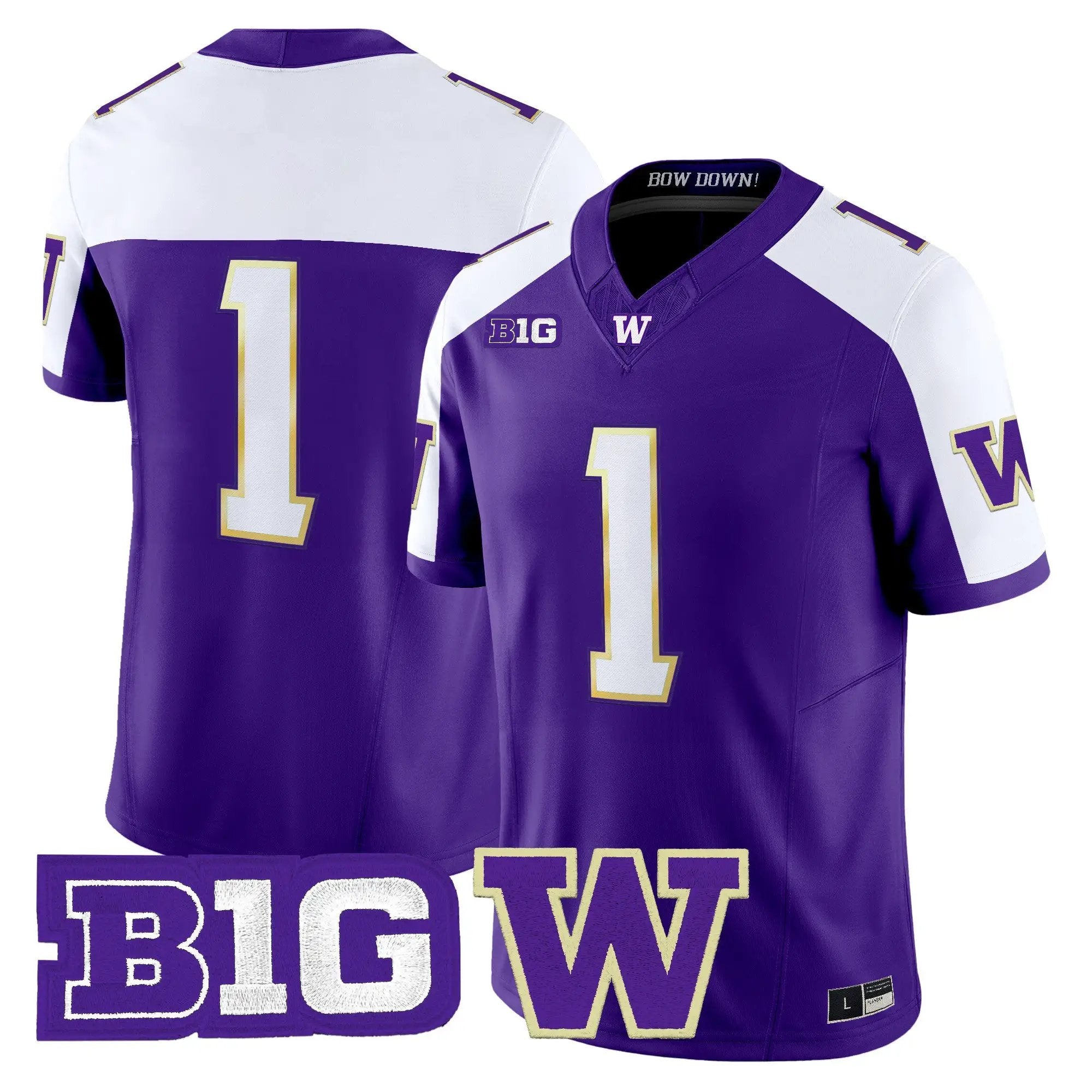 Washington Huskies 2026 Vapor Limited Jersey - Stitched 44 Washington Huskies 2026 Vapor Limited Jersey - Stitched by Digigearus