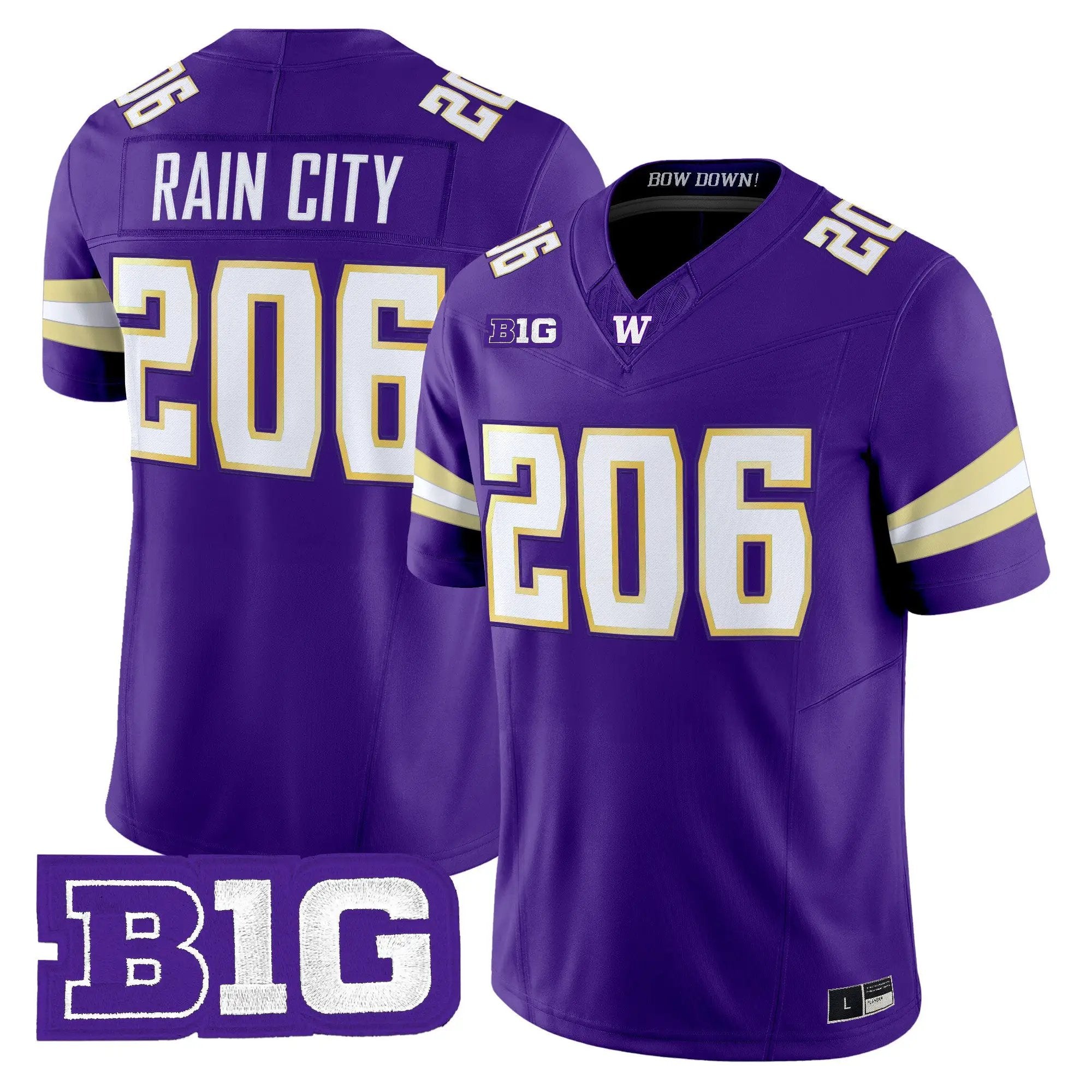 Washington Huskies 2026 Vapor Limited Jersey - Stitched 2 Washington Huskies 2026 Vapor Limited Jersey - Stitched by Digigearus
