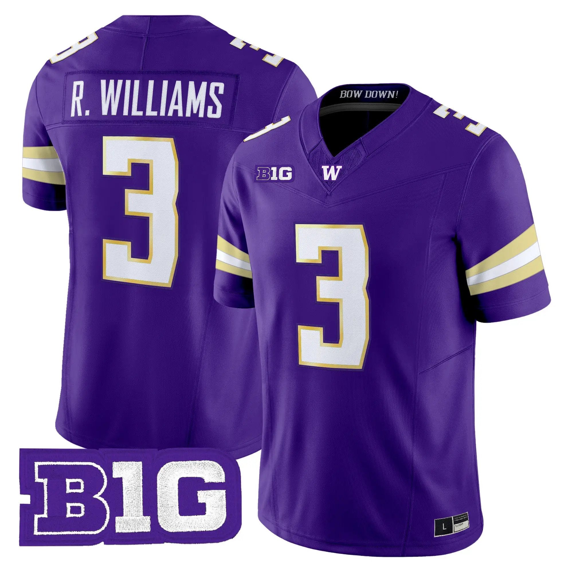 Washington Huskies 2026 Vapor Limited Jersey - Stitched 7 Washington Huskies 2026 Vapor Limited Jersey - Stitched by Digigearus