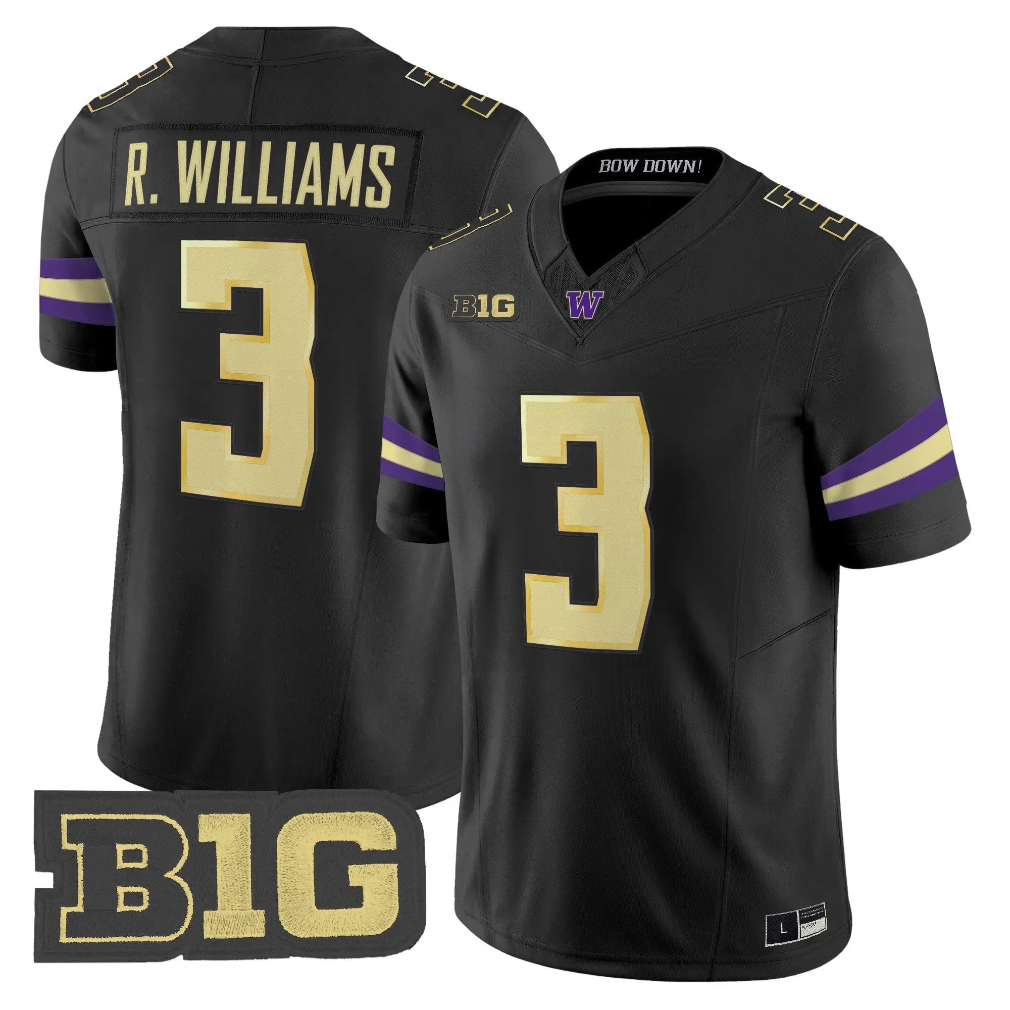 Washington Huskies 2026 Vapor Limited Jersey - Stitched 18 Washington Huskies 2026 Vapor Limited Jersey - Stitched by Digigearus