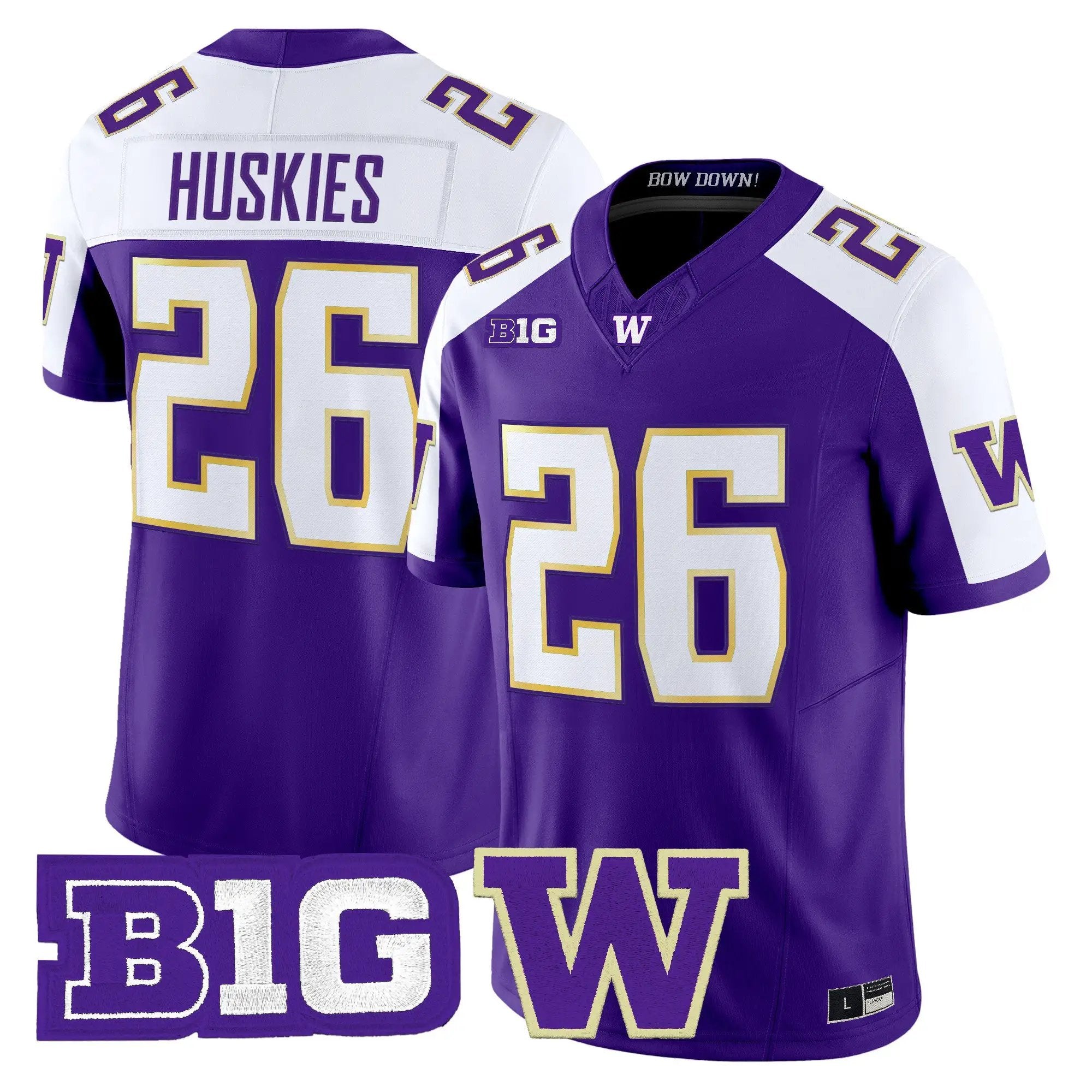 Washington Huskies 2026 Vapor Limited Jersey - Stitched 43 Washington Huskies 2026 Vapor Limited Jersey - Stitched by Digigearus