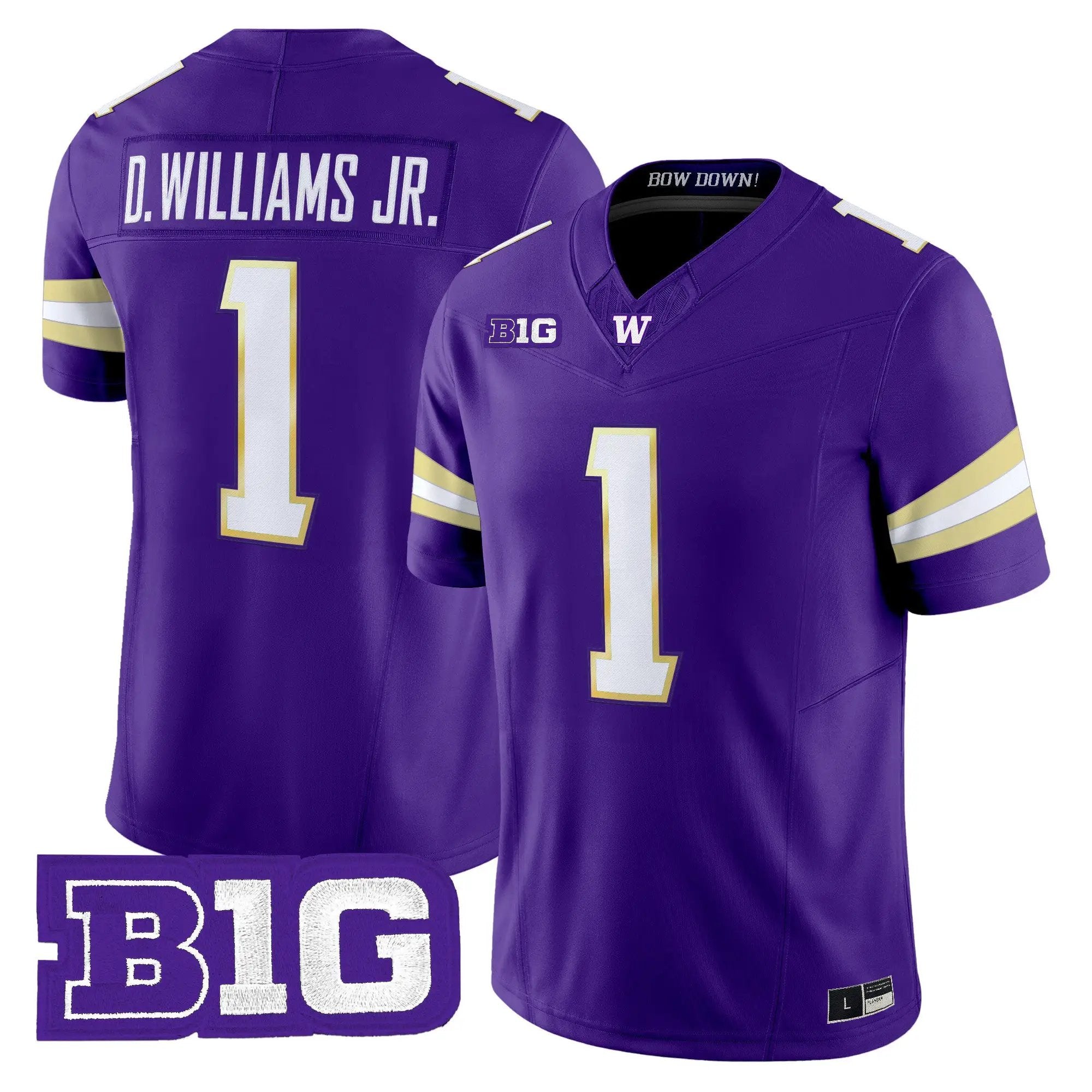 Washington Huskies 2026 Vapor Limited Jersey - Stitched 1 Washington Huskies 2026 Vapor Limited Jersey - Stitched by Digigearus