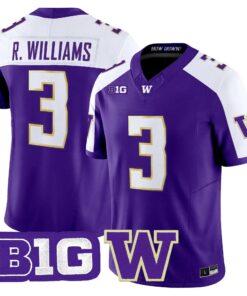 Washington Huskies 2026 Vapor Limited Jersey - Stitched 94 Washington Huskies 2026 Vapor Limited Jersey - Stitched by Digigearus