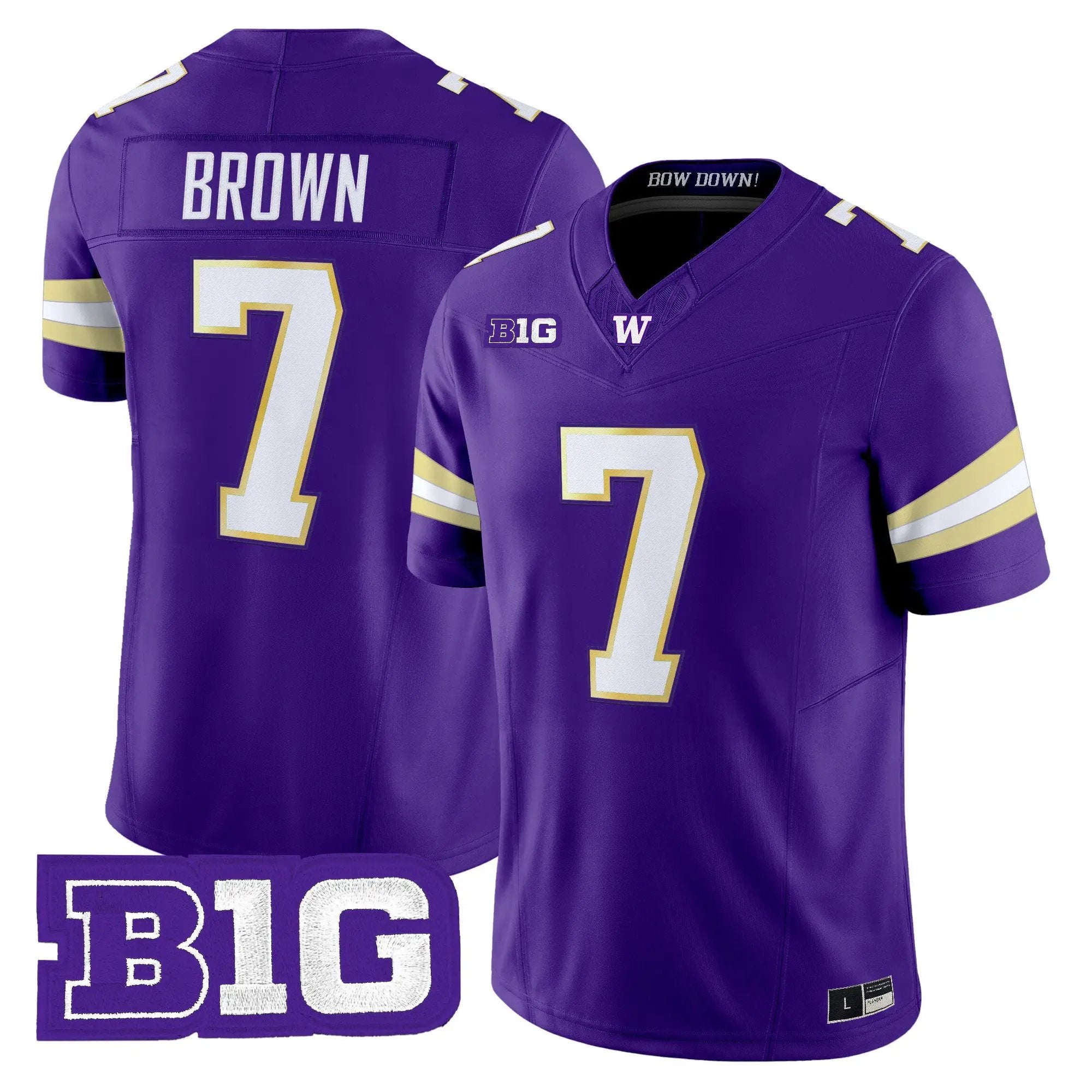 Washington Huskies 2026 Vapor Limited Jersey - Stitched 3 Washington Huskies 2026 Vapor Limited Jersey - Stitched by Digigearus
