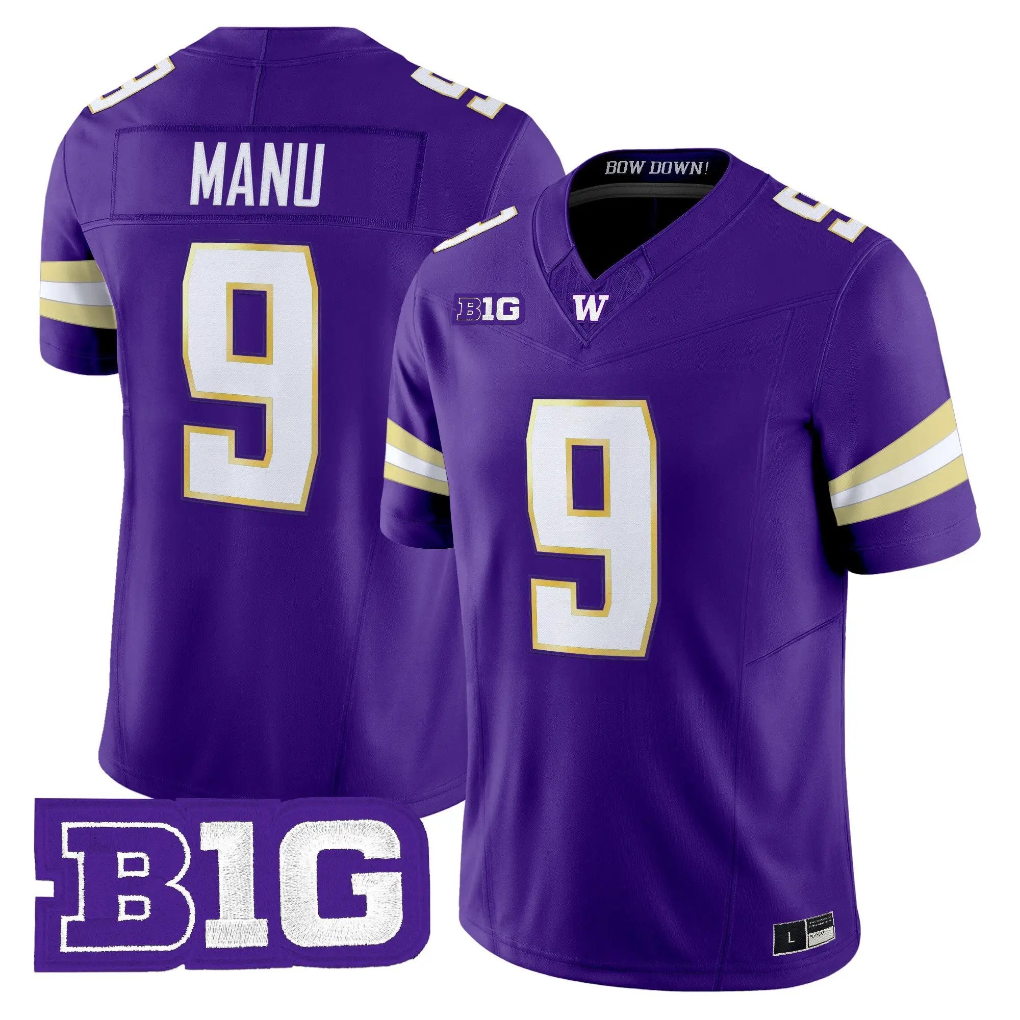 Washington Huskies 2026 Vapor Limited Jersey - Stitched 4 Washington Huskies 2026 Vapor Limited Jersey - Stitched by Digigearus