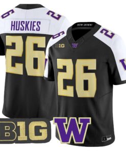 Washington Huskies 2026 Vapor Limited Jersey - Stitched 108 Washington Huskies 2026 Vapor Limited Jersey - Stitched by Digigearus