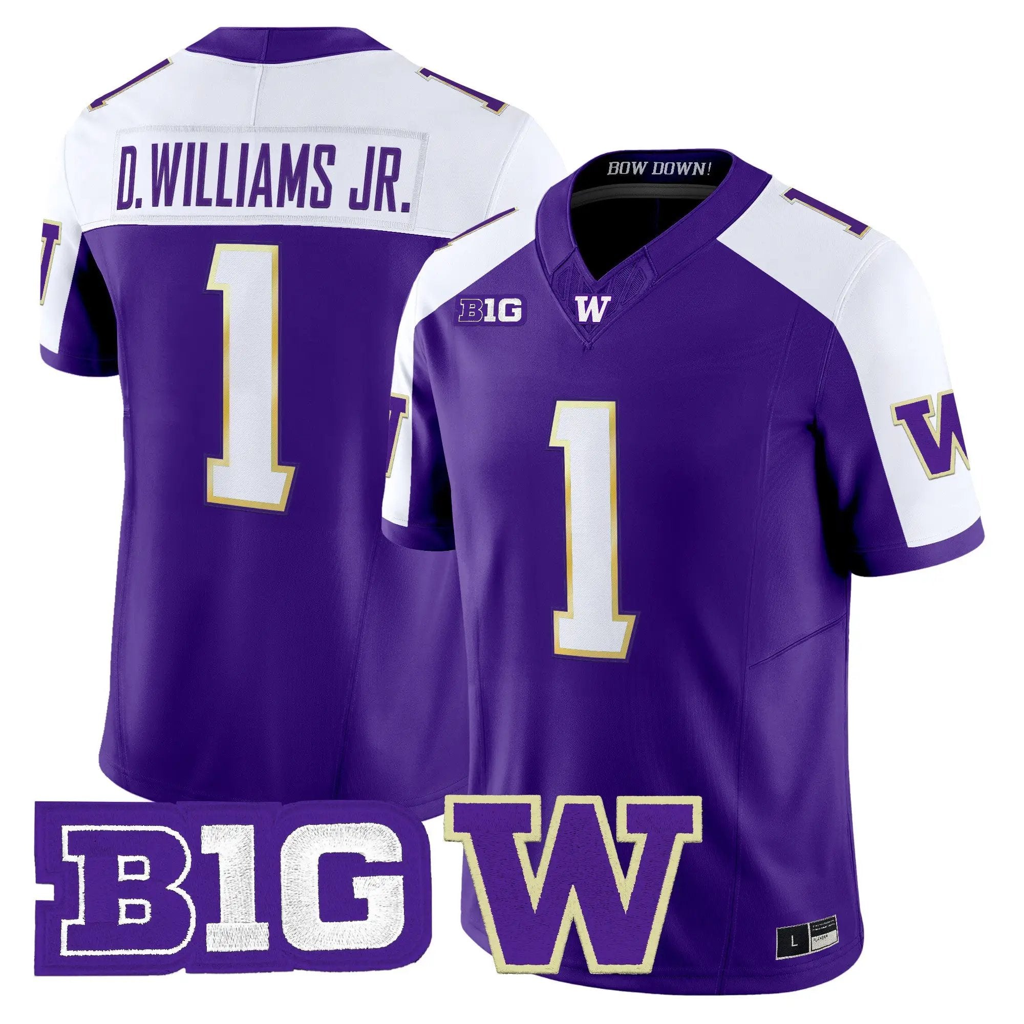Washington Huskies 2026 Vapor Limited Jersey - Stitched 34 Washington Huskies 2026 Vapor Limited Jersey - Stitched by Digigearus