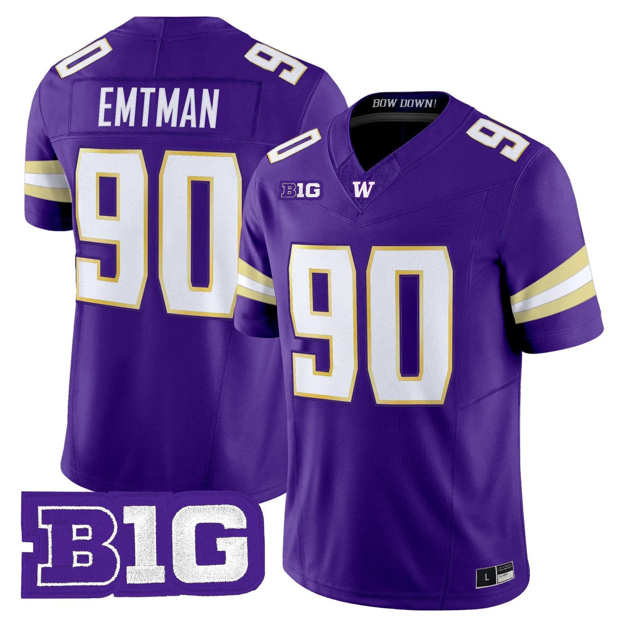 Washington Huskies 2026 Vapor Limited Jersey - Stitched 9 Washington Huskies 2026 Vapor Limited Jersey - Stitched by Digigearus