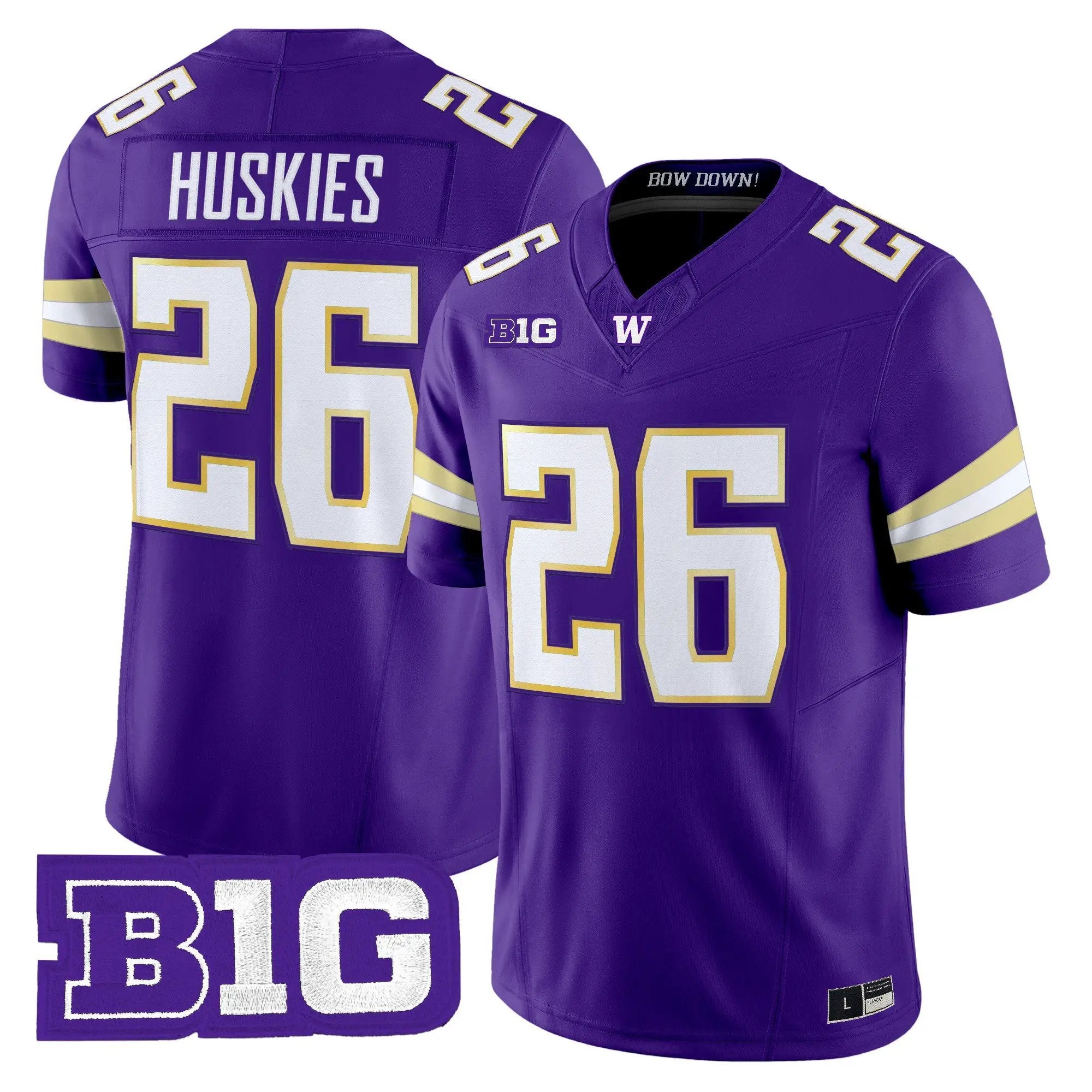 Washington Huskies 2026 Vapor Limited Jersey - Stitched 10 Washington Huskies 2026 Vapor Limited Jersey - Stitched by Digigearus