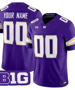 Washington Huskies 2026 Vapor Limited Custom Jersey - Stitched by Digigearus