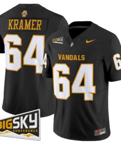 Idaho Vandals 2026 Vapor Limited Jersey - Stitched 32 Idaho Vandals 2026 Vapor Limited Jersey - Stitched by Digigearus