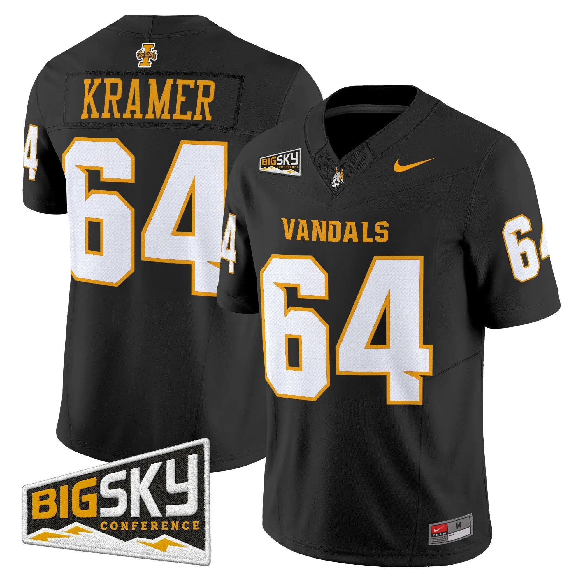 Idaho Vandals 2026 Vapor Limited Jersey - Stitched 6 Idaho Vandals 2026 Vapor Limited Jersey - Stitched by Digigearus