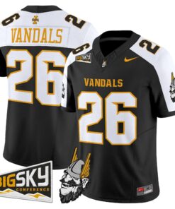 Idaho Vandals 2026 Vapor Limited Jersey - Stitched 52 Idaho Vandals 2026 Vapor Limited Jersey - Stitched by Digigearus