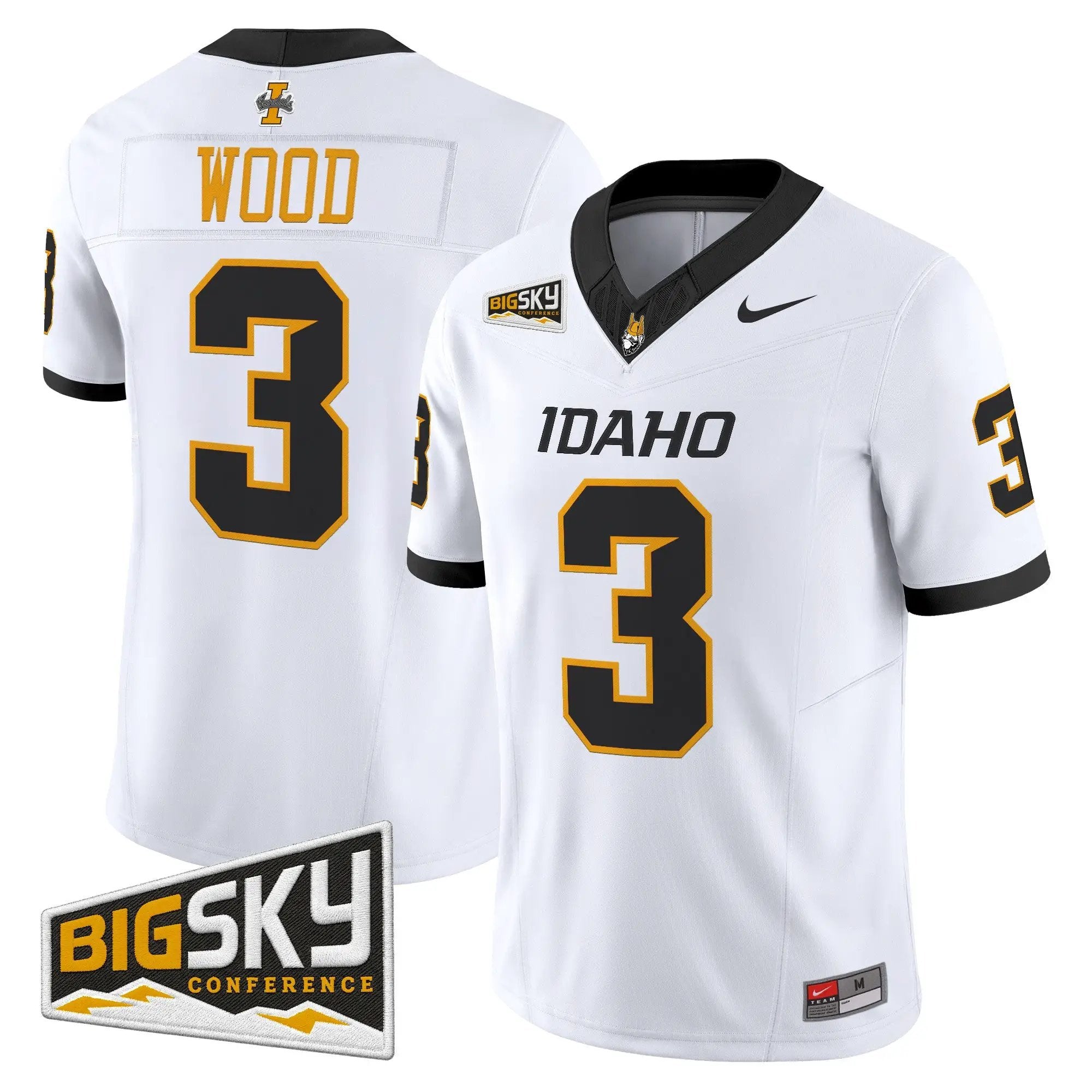 Idaho Vandals 2026 Vapor Limited Jersey - Stitched 10 Idaho Vandals 2026 Vapor Limited Jersey - Stitched by Digigearus