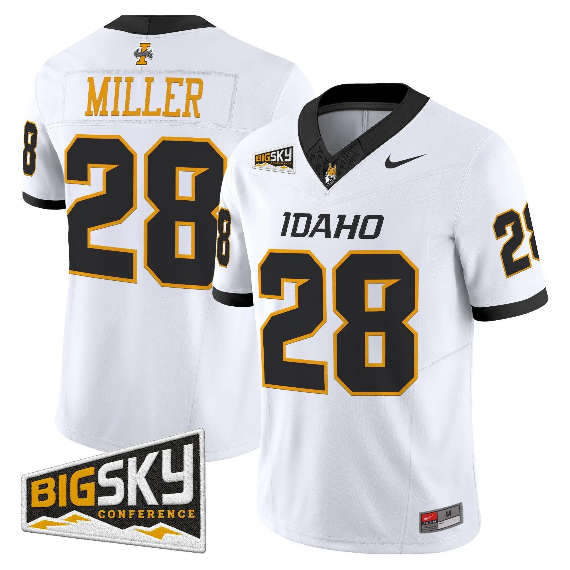 Idaho Vandals 2026 Vapor Limited Jersey - Stitched 12 Idaho Vandals 2026 Vapor Limited Jersey - Stitched by Digigearus