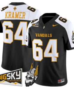 Idaho Vandals 2026 Vapor Limited Jersey - Stitched 50 Idaho Vandals 2026 Vapor Limited Jersey - Stitched by Digigearus