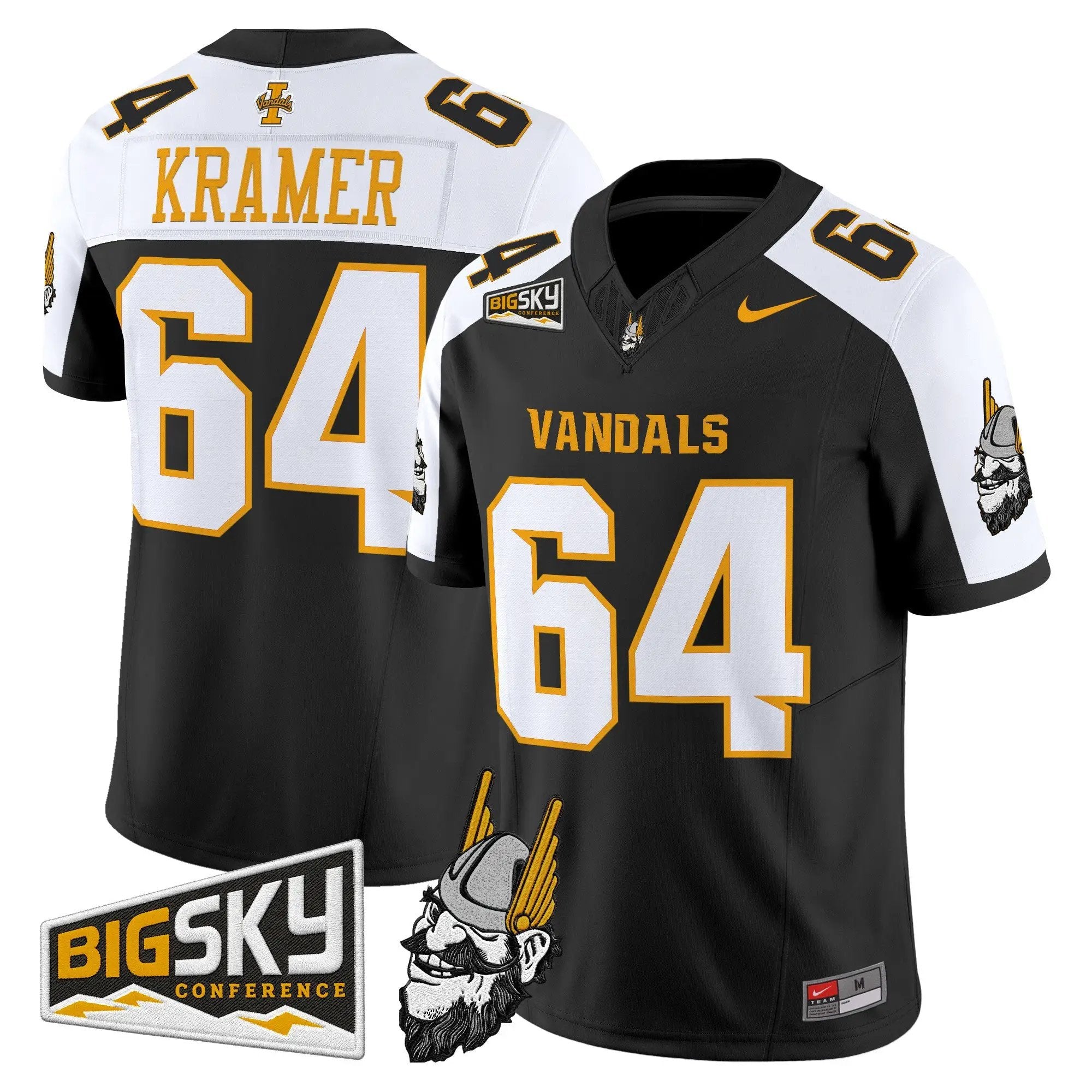 Idaho Vandals 2026 Vapor Limited Jersey - Stitched 24 Idaho Vandals 2026 Vapor Limited Jersey - Stitched by Digigearus