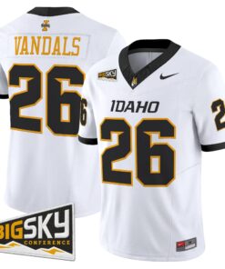 Idaho Vandals 2026 Vapor Limited Jersey - Stitched 43 Idaho Vandals 2026 Vapor Limited Jersey - Stitched by Digigearus
