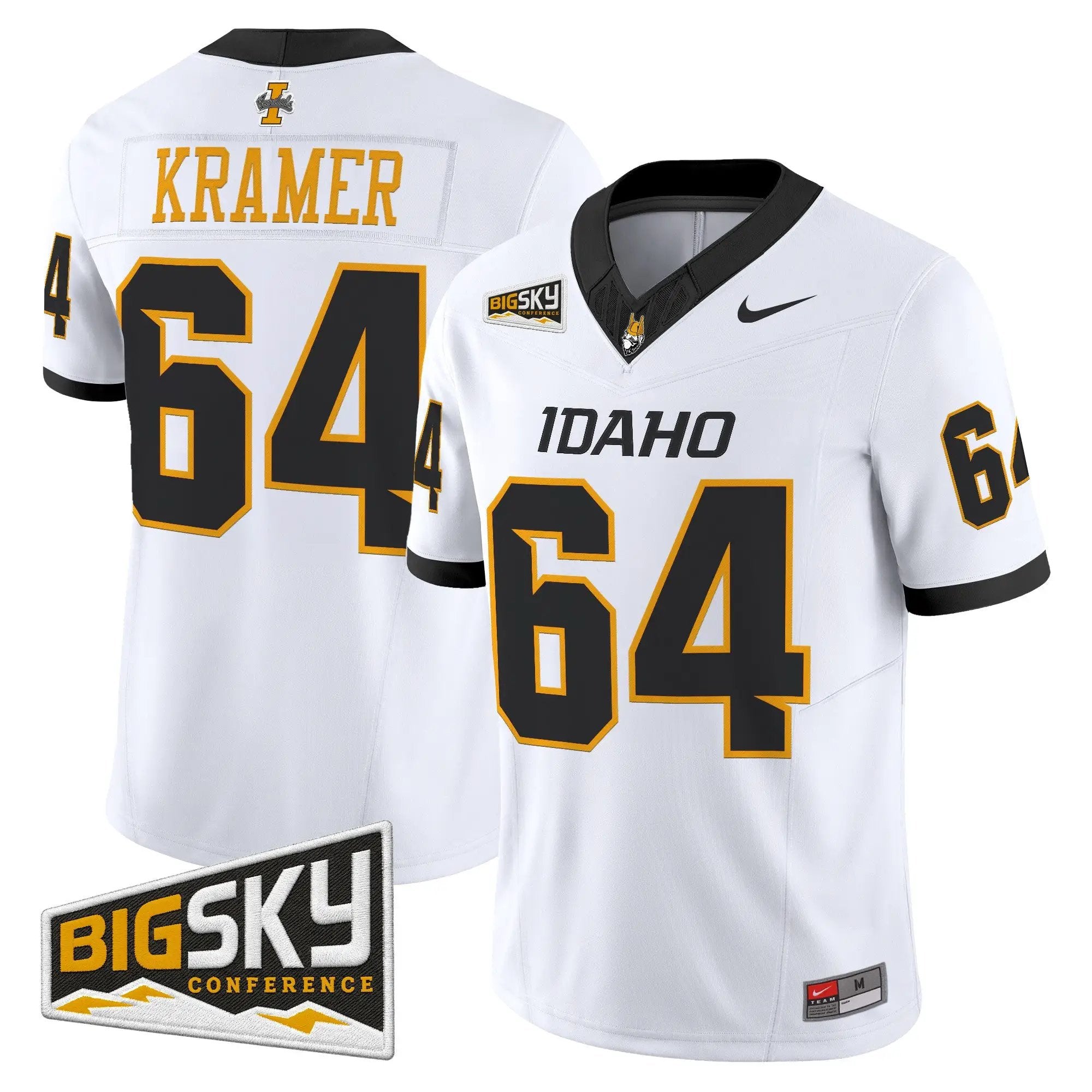 Idaho Vandals 2026 Vapor Limited Jersey - Stitched 15 Idaho Vandals 2026 Vapor Limited Jersey - Stitched by Digigearus