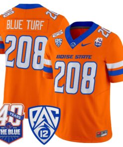 BSU 2026 Vapor Limited Jersey - 40th Anniversary Patch - Stitched by Digigearus