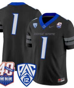 BSU 2026 Vapor Limited Jersey - 40th Anniversary Patch - Stitched by Digigearus
