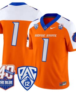 BSU 2026 Vapor Limited Jersey - 40th Anniversary Patch - Stitched by Digigearus
