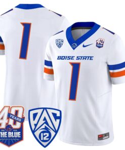 BSU 2026 Vapor Limited Jersey - 40th Anniversary Patch - Stitched by Digigearus
