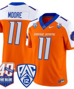 BSU 2026 Vapor Limited Jersey - 40th Anniversary Patch - Stitched by Digigearus