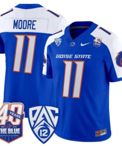 BSU 2026 Vapor Limited Jersey - 40th Anniversary Patch - Stitched by Digigearus