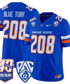 BSU 2026 Vapor Limited Jersey - 40th Anniversary Patch - Stitched by Digigearus
