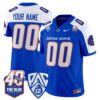 Boise State Broncos 2026 Vapor Limited Custom Jersey - 40th Anniversary Patch - Stitched 12 BSU 2026 Vapor Limited Custom Jersey - 40th Anniversary Patch - Stitched by Digigearus