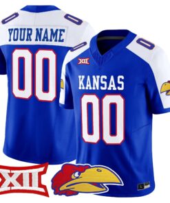 Kansas Jayhawks 2026 Vapor Limited Custom Jersey - Stitched 6 KU 2026 Vapor Limited Custom Jersey - Stitched by Digigearus