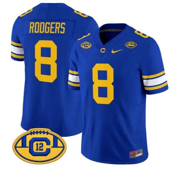 Aaron Rodgers #8 California Golden Bears Throwback Jersey 2026 Vapor Stitched 1 Aaron Rodgers #8 California Golden Bears Throwback Jersey 2026 Vapor Stitched by My Store NCAA Football Jerseys