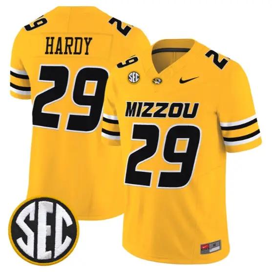 Ahmad Hardy #29 Missouri Tigers Jersey 2026 Vapor Limited All Stitched 4 Ahmad Hardy #29 Missouri Tigers Jersey 2026 Vapor Limited All Stitched by My Store NCAA Football Jerseys
