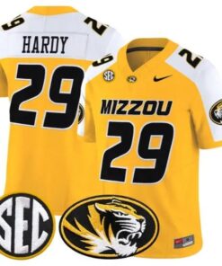Ahmad Hardy #29 Missouri Tigers Jersey 2026 Vapor Limited All Stitched 8 Ahmad Hardy #29 Missouri Tigers Jersey 2026 Vapor Limited All Stitched by My Store NCAA Football Jerseys